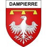 Adesivi stemma Dampierre adesivo