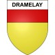 Adesivi stemma Dramelay adesivo