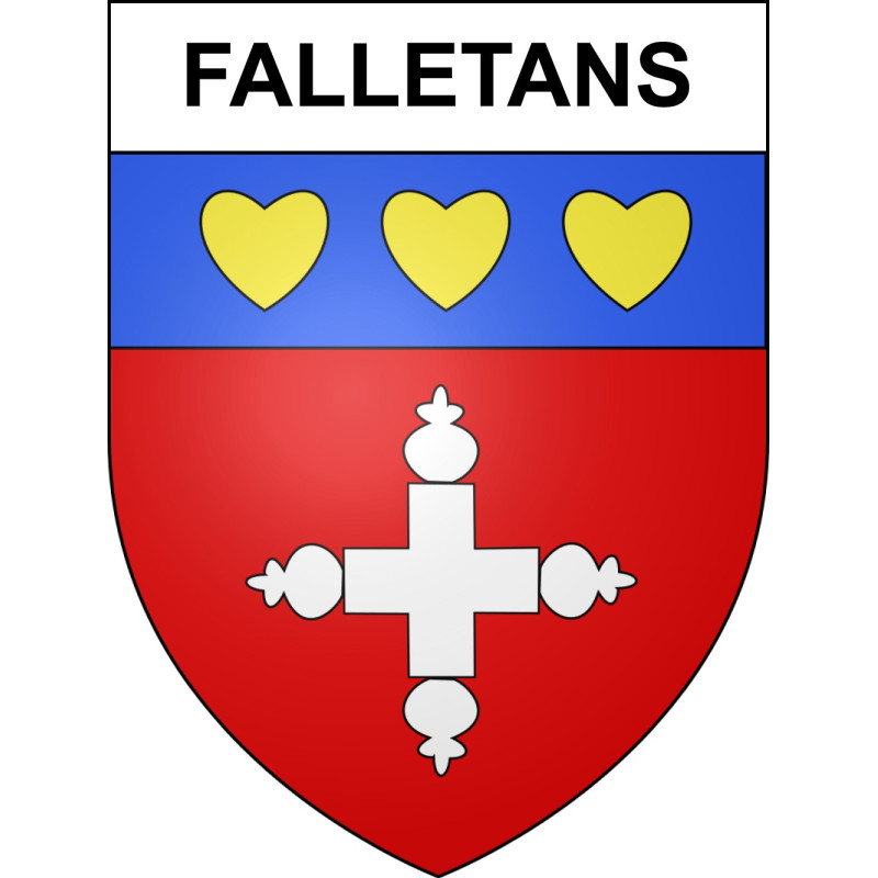 Adesivi stemma Falletans adesivo