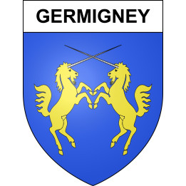 Stickers coat of arms Germigney adhesive sticker