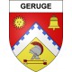 Geruge 39 ville sticker blason écusson autocollant adhésif