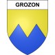 Pegatinas escudo de armas de Grozon adhesivo de la etiqueta engomada