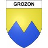 Stickers coat of arms Grozon adhesive sticker