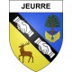 Jeurre 39 ville sticker blason écusson autocollant adhésif
