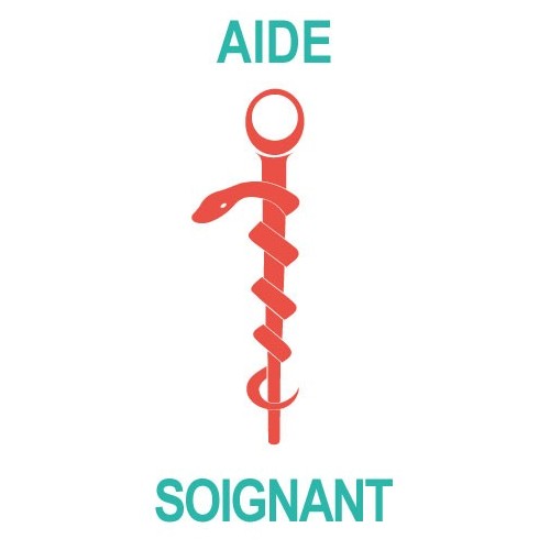 Caduceo di sanità Aiutante sticker adesivo
