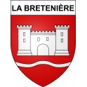 La Bretenière 39 ville sticker blason écusson autocollant adhésif