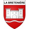 La Bretenière 39 ville sticker blason écusson autocollant adhésif