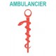 Caduceus pflegeassistentin sticker aufkleber
