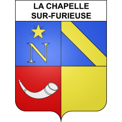 Adesivi stemma La Chapelle-sur-Furieuse adesivo