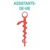 Caduceus health Care Aide sticker sticker