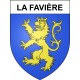La Favière Sticker wappen, gelsenkirchen, augsburg, klebender aufkleber