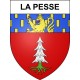 La Pesse 39 ville sticker blason écusson autocollant adhésif