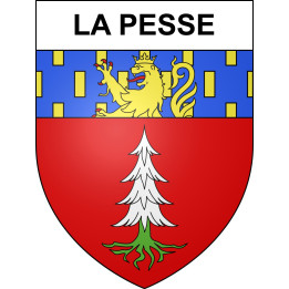 La Pesse Sticker wappen, gelsenkirchen, augsburg, klebender aufkleber