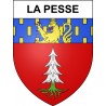 La Pesse 39 ville sticker blason écusson autocollant adhésif