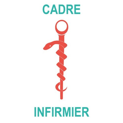 Caduceo de Cuidado de la salud del Ayudante de la etiqueta engomada de la etiqueta engomada