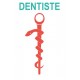 Caduceus pflegeassistentin sticker aufkleber
