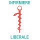 Caduceus health Care Aide sticker sticker