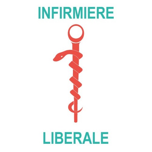 Caduceus pflegeassistentin sticker aufkleber