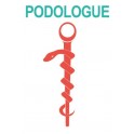Caduceus pflegeassistentin sticker aufkleber