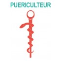Caduceus pflegeassistentin sticker aufkleber
