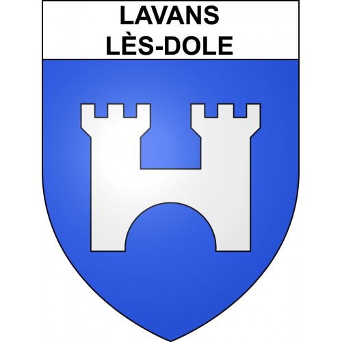 Adesivi stemma Lavans-lès-Dole adesivo