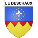 Le Deschaux 39 ville sticker blason écusson autocollant adhésif