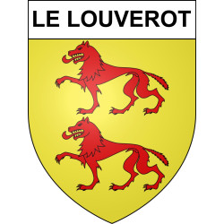 Adesivi stemma Le Louverot adesivo