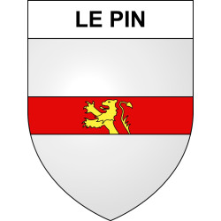 Adesivi stemma Le Pin adesivo