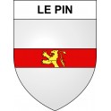 Stickers coat of arms Le Pin adhesive sticker