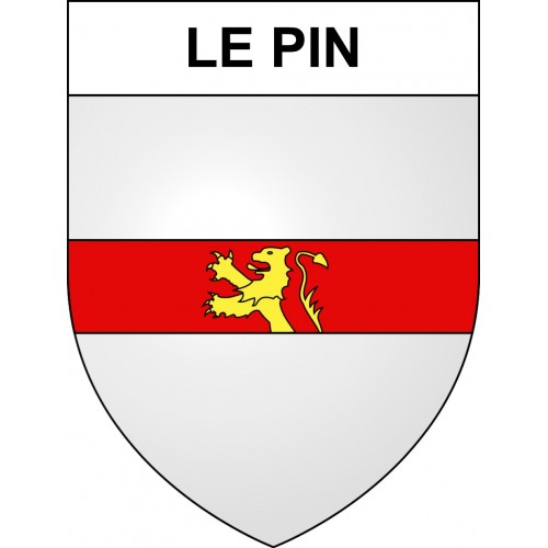 Adesivi stemma Le Pin adesivo