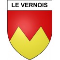 Le Vernois 39 ville sticker blason écusson autocollant adhésif