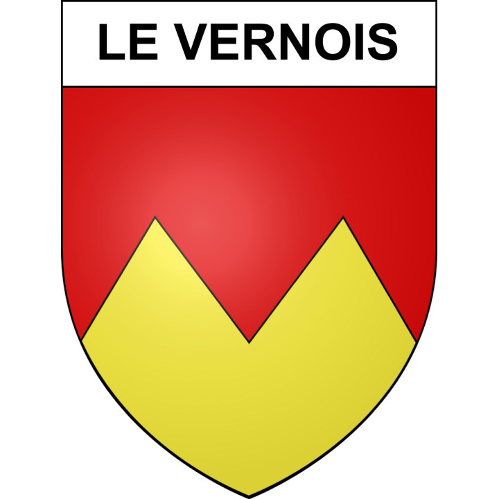 Le Vernois Sticker wappen, gelsenkirchen, augsburg, klebender aufkleber