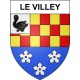 Le Villey 39 ville sticker blason écusson autocollant adhésif