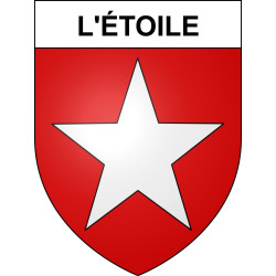 L'Étoile Sticker wappen, gelsenkirchen, augsburg, klebender aufkleber