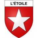 Stickers coat of arms L'Étoile adhesive sticker