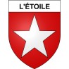 Stickers coat of arms L'Étoile adhesive sticker