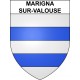 Stickers coat of arms Marigna-sur-Valouse adhesive sticker