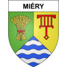 Stickers coat of arms Miéry adhesive sticker