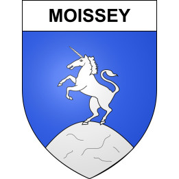 Moissey Sticker wappen, gelsenkirchen, augsburg, klebender aufkleber