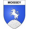 Moissey 39 ville sticker blason écusson autocollant adhésif