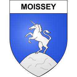 Moissey Sticker wappen, gelsenkirchen, augsburg, klebender aufkleber