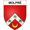 Stickers coat of arms Molpré adhesive sticker