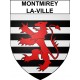 Montmirey-la-Ville 39 ville sticker blason écusson autocollant adhésif