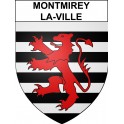 Montmirey-la-Ville 39 ville sticker blason écusson autocollant adhésif