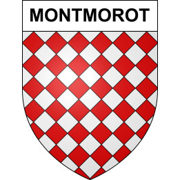 Stickers coat of arms Montmorot adhesive sticker