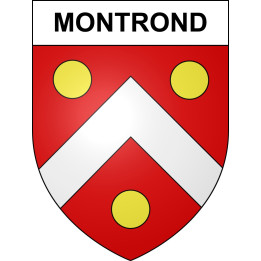 Stickers coat of arms Montrond adhesive sticker
