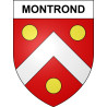 Adesivi stemma Montrond adesivo