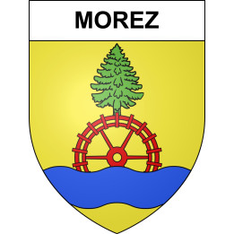 Morez 39 ville sticker blason écusson autocollant adhésif