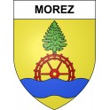 Morez Sticker wappen, gelsenkirchen, augsburg, klebender aufkleber