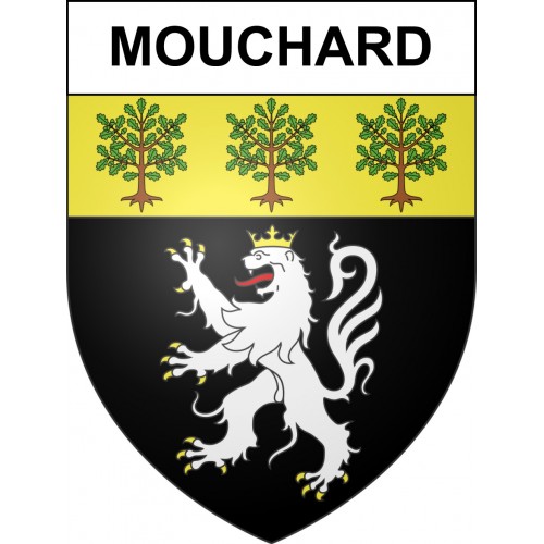 Mouchard 39 ville sticker blason écusson autocollant adhésif